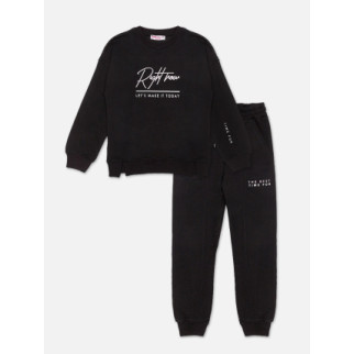 Костюм зі штанами для дівчинки 128 чорний Viollen Girl kids ЦБ-00230133 - Інтернет-магазин спільних покупок ToGether