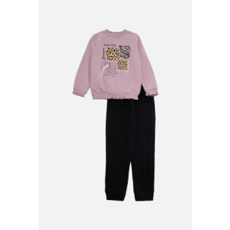 Костюм зі штанами для дівчинки 116 бузковий Pengim ЦБ-00231854 - Інтернет-магазин спільних покупок ToGether