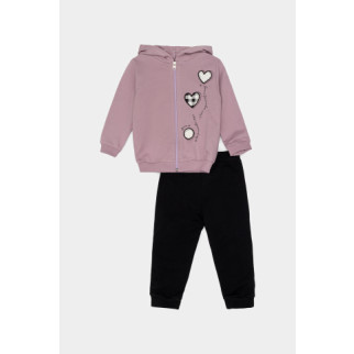 Костюм зі штанами для дівчинки 98 пудровий Pengim ЦБ-00233968 - Інтернет-магазин спільних покупок ToGether