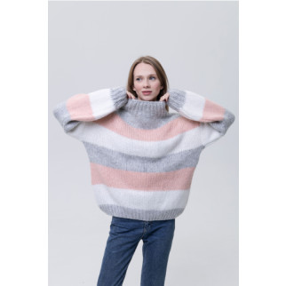 Жіночий светр One Size пудровий Daisy ЦБ-00233315 - Інтернет-магазин спільних покупок ToGether