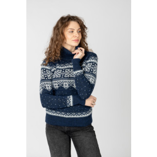 Жіночий светр One Size темно-синій Gerekli ЦБ-00233519 - Інтернет-магазин спільних покупок ToGether