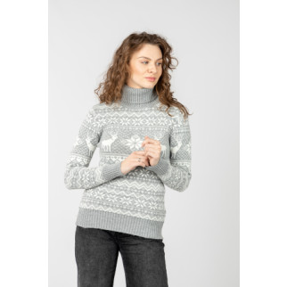 Жіночий светр One Size сірий Gerekli ЦБ-00233522 - Інтернет-магазин спільних покупок ToGether