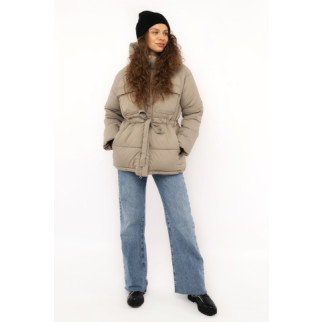 Жіноча куртка XXL оливковий XUEJIAYI ЦБ-00223824 - Інтернет-магазин спільних покупок ToGether
