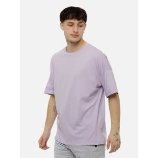 Чоловіча футболка оверсайз L бузковий Yuki ЦБ-00210817 - Інтернет-магазин спільних покупок ToGether