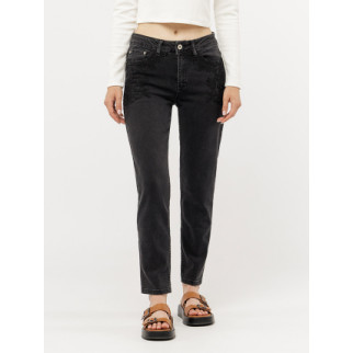 Жіночі джинси 40 чорний Karol ЦБ 00227833 - Інтернет-магазин спільних покупок ToGether