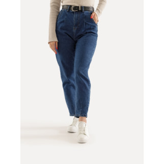 Жіночі джинси балони 32 темно синій Yuki ЦБ 00228359 - Інтернет-магазин спільних покупок ToGether
