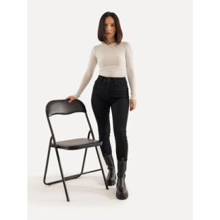 Жіночі джинси слім 40 чорний Yuki ЦБ 00228365 - Інтернет-магазин спільних покупок ToGether