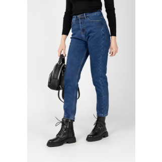 Жіночі джинси мом 26 темно-синій FOREST ЦБ-00236633 - Інтернет-магазин спільних покупок ToGether