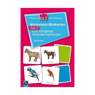 Книга Cornelsen Wortschatz-Bildkarten - Set 2 kurz klingende Anlautkonsonanten 192 с (9783834627322) - Інтернет-магазин спільних покупок ToGether