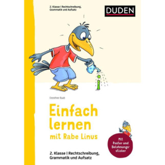 Книга Duden Einfach lernen mit Rabe Linus - Deutsch 2. Klasse Rechtschreibung, Grammatik und Aufsatz 96 с (9783411872220) - Інтернет-магазин спільних покупок ToGether