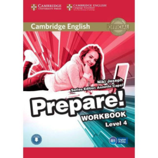 Робочий зошит Cambridge University Press Cambridge English Prepare! 4 Workbook with Downloadable Audio 84 с (9780521180283) - Інтернет-магазин спільних покупок ToGether