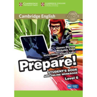 Підручник Cambridge University Press Cambridge English Prepare! 6 student's Book with Online Workbook 159 с (9781107497979) - Інтернет-магазин спільних покупок ToGether