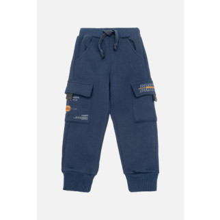 Штани спортивні для хлопчика 92 темно-синій Lizi Kids ЦБ-00220707 - Інтернет-магазин спільних покупок ToGether