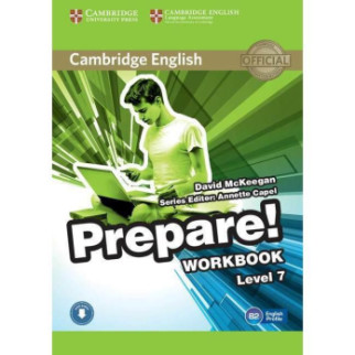 Робочий зошит Cambridge University Press Cambridge English Prepare! 7 Workbook with Downloadable Audio 84 с (9780521180382) - Інтернет-магазин спільних покупок ToGether