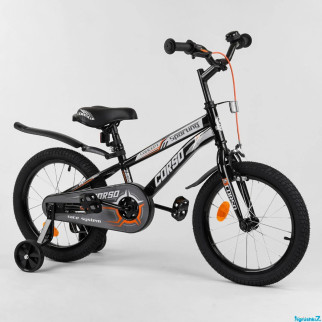 Велосипед двоколісний дитячий Corso R 16 дюймів (4-6 років), - Інтернет-магазин спільних покупок ToGether