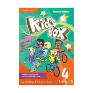 Книга Cambridge University Press Kid's Box Second edition 4 Flashcards Pack of 103 (9781107666115) - Інтернет-магазин спільних покупок ToGether
