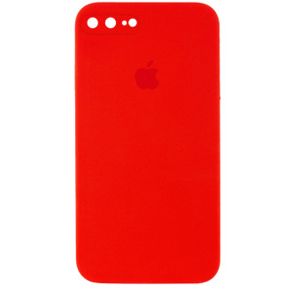 Чохол Epik Silicone Case Square Full Camera Protective AA Apple iPhone 7 plus / 8 plus 5.5" Червоний / Red - Інтернет-магазин спільних покупок ToGether