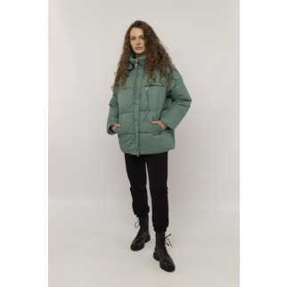 Жіноча куртка 48 зелений XUEJIAYI ЦБ-00223827 - Інтернет-магазин спільних покупок ToGether