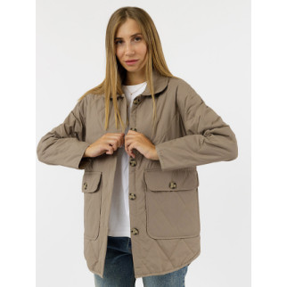 Куртка жіноча Qalinka ЦБ-00228722 M Бежевий - Інтернет-магазин спільних покупок ToGether