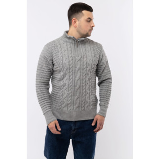 Чоловічий светр XL сірий Bektas ЦБ-00233204 - Інтернет-магазин спільних покупок ToGether