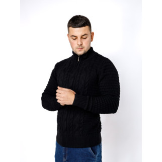 Чоловічий светр M чорний Bektas ЦБ-00233205 - Інтернет-магазин спільних покупок ToGether
