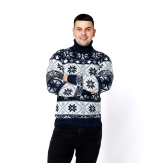 Чоловічий светр L темно-синій Gerekli ЦБ-00233278 - Інтернет-магазин спільних покупок ToGether