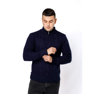 Чоловічий светр M темно-синій Bektas ЦБ-00236419 - Інтернет-магазин спільних покупок ToGether
