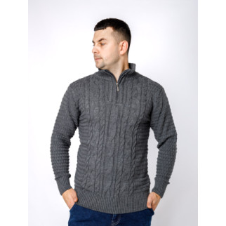 Чоловічий светр L темно-сірий Bektas ЦБ-00236422 - Інтернет-магазин спільних покупок ToGether