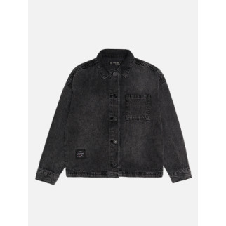 Джинсова куртка для дівчинки 116 темно-сірий Altun ЦБ-00224966 - Інтернет-магазин спільних покупок ToGether