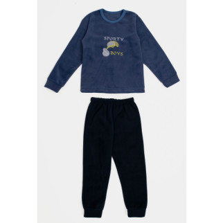 Піжама для хлопчика з довгим рукавом 116 синій Бома ЦБ-00232004 - Інтернет-магазин спільних покупок ToGether