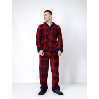 Чоловіча піжама XL червоний Lindros ЦБ-00234328 - Інтернет-магазин спільних покупок ToGether