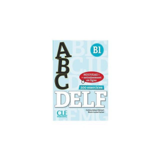 Книга CLE International ABC DELF B1 2ème édition, Livre + CD + Entrainement en ligne 176 с (9782090382549) - Інтернет-магазин спільних покупок ToGether