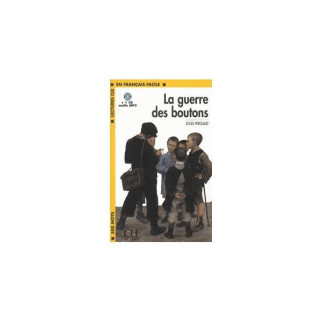 Книга CLE International LCF1 La Guerre des boutons Livre+CD 63 с (9782090318586) - Інтернет-магазин спільних покупок ToGether