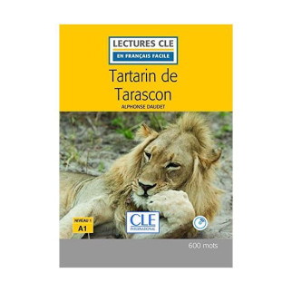Книга CLE International LCFA1/600 mots Tartarin de Tarascon Livre+CD 64 с (9782090317756) - Інтернет-магазин спільних покупок ToGether