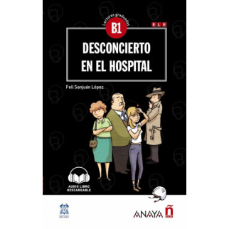 Книга ABC Lecturas Graduadas B1: Desconcierto en el hospital + audio descargable 80 с (9788469846452) - Інтернет-магазин спільних покупок ToGether