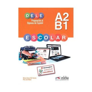 Книга ABC DELE Escolar A2/B1 Libro 144 с (9788490816776) - Інтернет-магазин спільних покупок ToGether