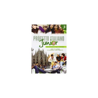 Книга ABC Progetto Italiano Junior 3 Libro & Quaderno + CD audio 176 с (9789606930348) - Інтернет-магазин спільних покупок ToGether