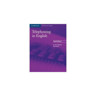 Книга Cambridge University Press Cambridge Telephoning in English 3rd Edition Book 135 с (9780521539111) - Інтернет-магазин спільних покупок ToGether