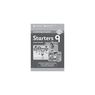 Книга Cambridge University Press Cambridge YLE Tests 9 Starters Answer Booklet 24 с (9781107464346) - Інтернет-магазин спільних покупок ToGether