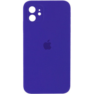 Чохол Epik Silicone Case Square Full Camera Protective AA Apple iPhone 11 6.1" Фіолетовий / Ultra Violet - Інтернет-магазин спільних покупок ToGether