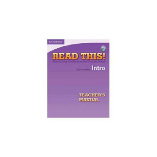 Книга Cambridge University Press Read This! Intro Teacher's Manual with Audio CD 62 с (9781107649231) - Інтернет-магазин спільних покупок ToGether