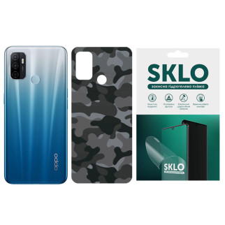 Захисна плівка SKLO Back (тил) Camo для Oppo A5 (2020) / Oppo A9 (2020) - Інтернет-магазин спільних покупок ToGether