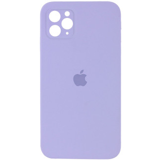 Чохол Epik Silicone Case Square Full Camera Protective AA Apple iPhone 11 Pro 5.8" Бузковий / Dasheen - Інтернет-магазин спільних покупок ToGether