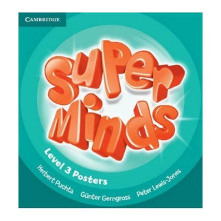 Книга Cambridge University Press Super Minds 3 Posters 10 с (9781107429826) - Інтернет-магазин спільних покупок ToGether