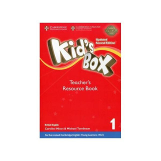 Книга Cambridge University Press Kid's Box Updated 2nd Edition Level 1 teacher's Resource Book Online with Audio British English 144 с (9781316629406) - Інтернет-магазин спільних покупок ToGether