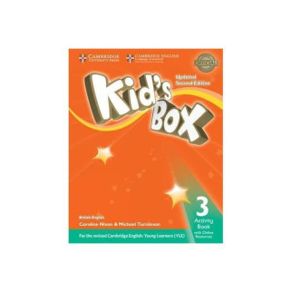 Книга Cambridge University Press Kid's Box Updated 2nd Edition Level 3 Activity Book with Online Resources British English 88 с (9781316628768) - Інтернет-магазин спільних покупок ToGether