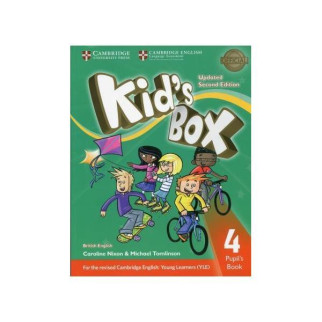 Книга Cambridge University Press Kid's Box Updated 2nd Edition Level 4 Pupil's Book British English 104 с (9781316627693) - Інтернет-магазин спільних покупок ToGether