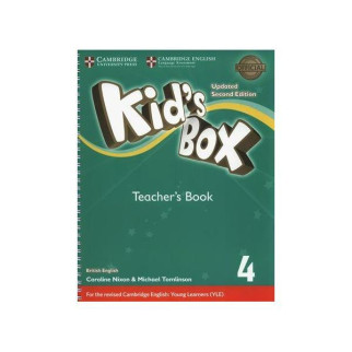 Книга Cambridge University Press Kid's Box Updated 2nd Edition 4 teacher's Book British English 232 с (9781316627921) - Інтернет-магазин спільних покупок ToGether