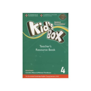 Книга Cambridge University Press Kid's Box Updated 2nd Edition Level 4 teacher's Resource Book Online with Audio British English 144 с (9781316629468) - Інтернет-магазин спільних покупок ToGether