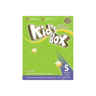 Книга Cambridge University Press Kid's Box Updated 2nd Edition Level 5 Activity Book with Online Resources British English 88 с (9781316628782) - Інтернет-магазин спільних покупок ToGether